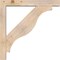 Ekena Millwork Funston Block Smooth Bracket w/ Offset Brace, Douglas Fir, 5 1/2"W x 36"D x 36"H BKT0604X36X36FST05SDF - alternate 3